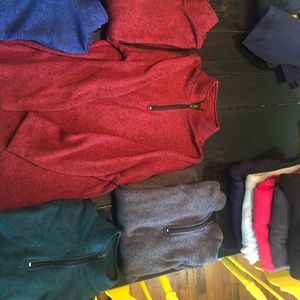 Urban Pipeline half zip fleece.